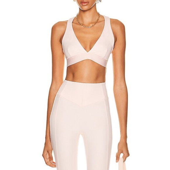 LE ORE Andria Legging - light pink, yoga set, workout set, athleisure set - Picture 4 of 9